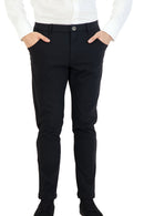 NEW & UPDATED Super - Stretch Men's Chinos //Casual// Black - Performance Collection