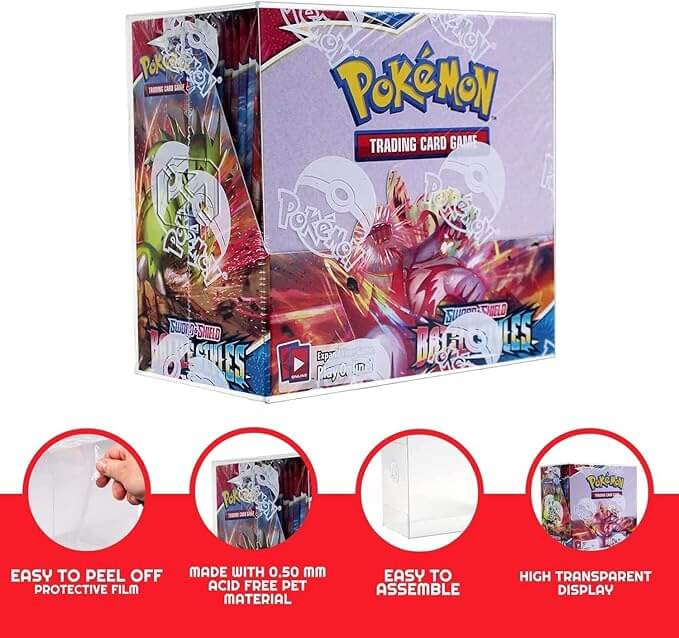 Booster Box Protector Case for Pokemon