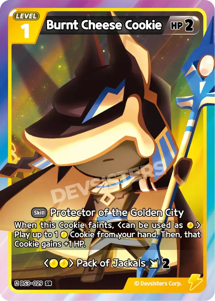 Burnt Cheese Cookie BS3-029 SR | Super Rare Card