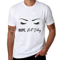 Womens Nope Not Today for Women  Cute Woman Girl Funny  Polyester Blend T-Shirt