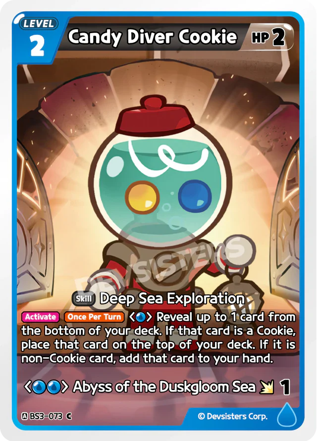 Candy Diver Cookie BS3-073 C | Common Card