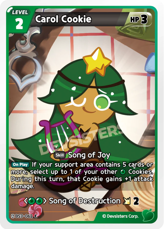 Carol Cookie BS3-062 C | Common Card