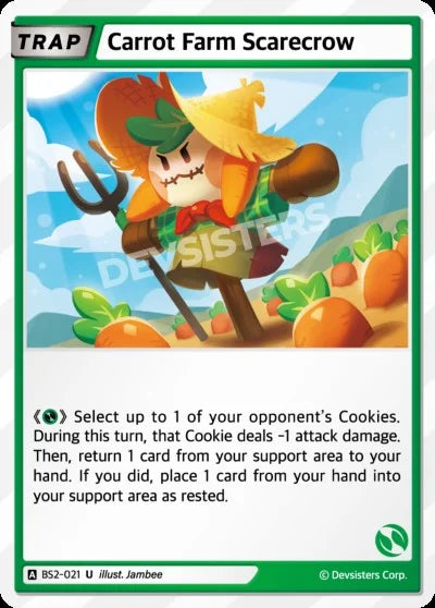 Carrot Farm Scarecrow BS2-021 U | Uncommon Card