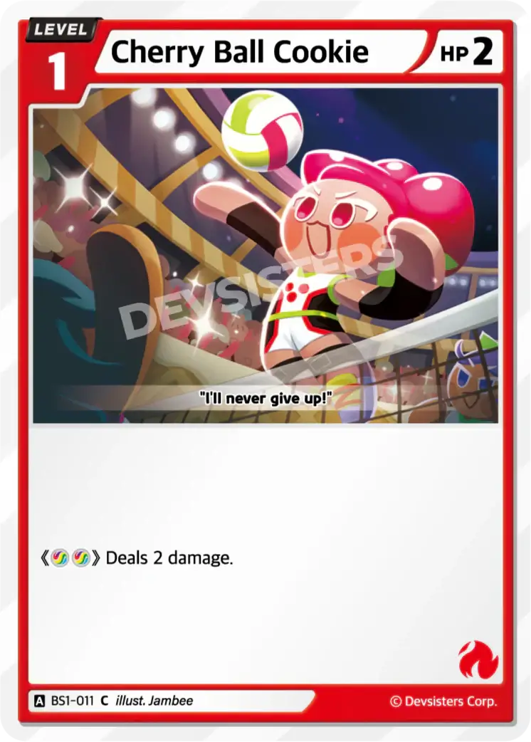 Cherry Ball Cookie BS1-011 C | Common Card
