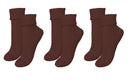 tittimitti® 100% Organic Combed Cotton Luxury Women's Socks 3-Pack. Made in Italy.