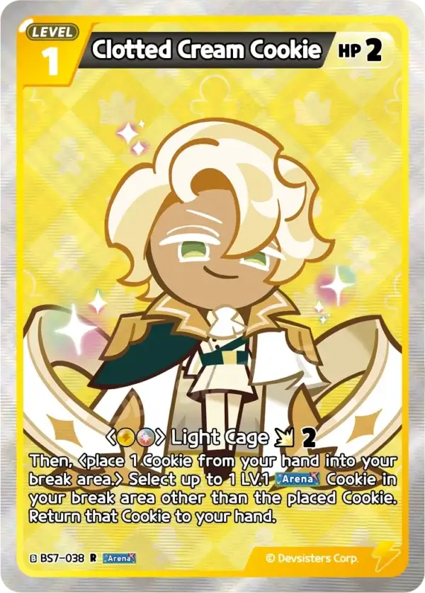Clotted Cream Cookie BS7-038 R | Rare Card