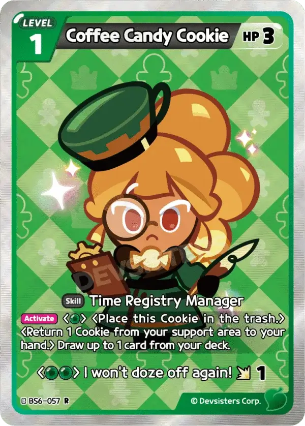 Coffee Candy Cookie BS6-057 R | Rare Card