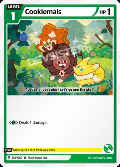 Cookiemals BS1-069 U | Uncommon Card