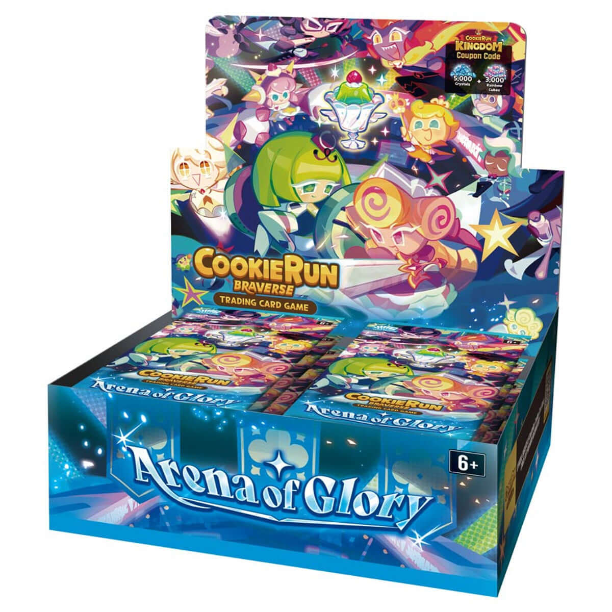 CookieRun TCG Set 3: Arena of Glory Booster Box Display