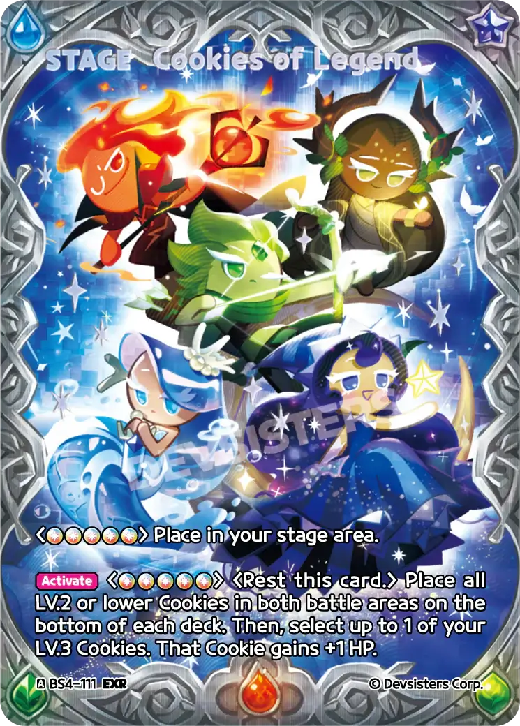 Cookies of Legend BS4-111 EXR | Extra Rare Card