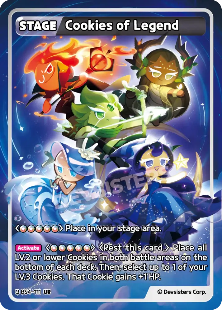 Cookies of Legend BS4-111 UR | Ultra Rare Card