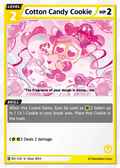 Cotton Candy Cookie BS1-035 U | Uncommon Card
