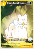 Cream Ferret Cookie BS4-032 P | Promo Card