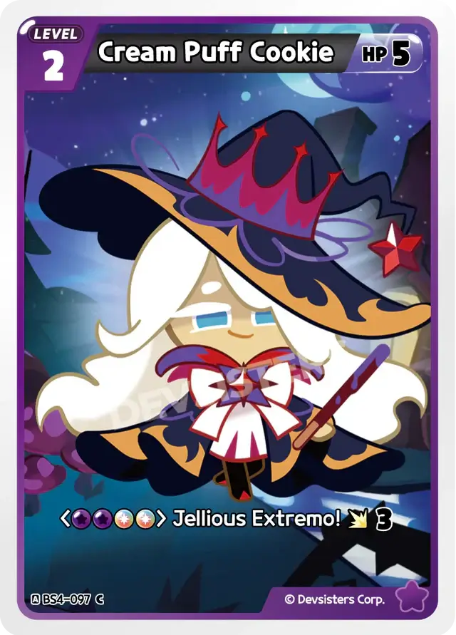 Cream Puff Cookie BS4-097 C | Common Card