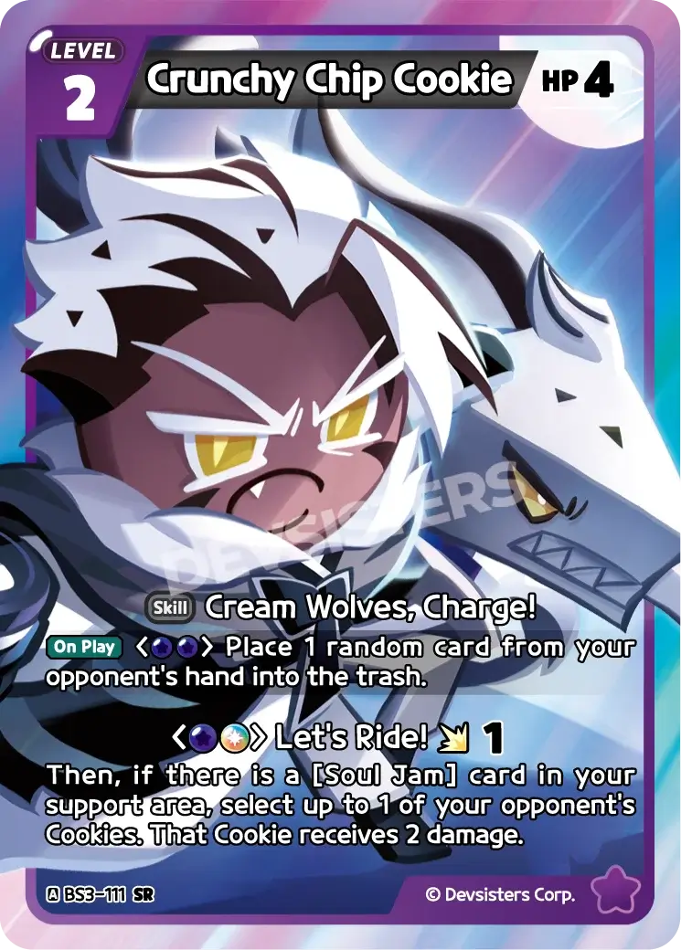 Crunchy Chip Cookie BS3-111 SR | Super Rare Card