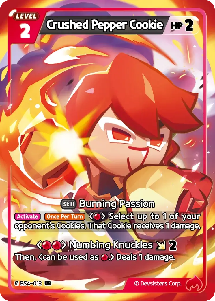 Crushed Pepper Cookie BS4-013 UR | Ultra Rare Card