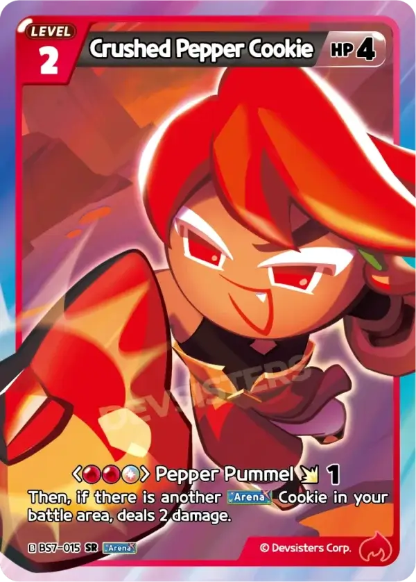 Crushed Pepper Cookie BS7-015 SR | Super Rare Card