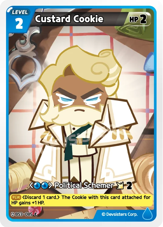 Custard Cookie BS3-085 C | Common Card
