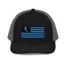 Flag Embroidered Car. Blue (Snapback)