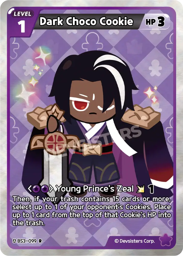 Dark Choco Cookie BS3-099 | Rare Card