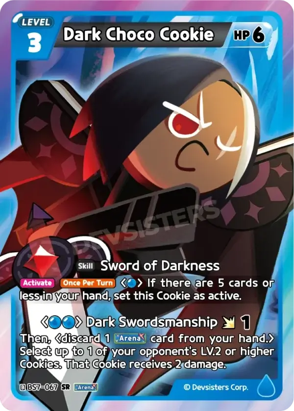 Dark Choco Cookie BS7-067 SR | Super Rare Card