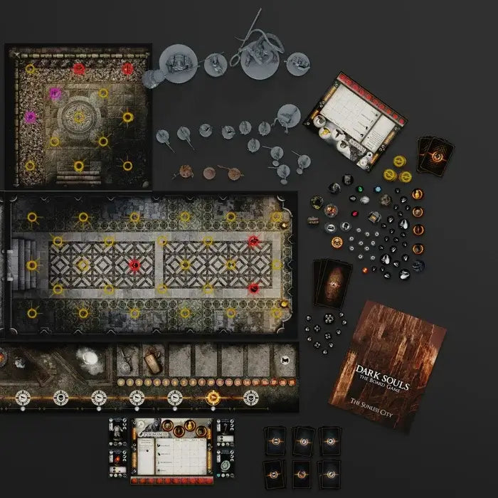 Dark Souls: The Board Game – The Sunless City Core Set | 1–3 Player Dungeon Crawler with Miniatures
