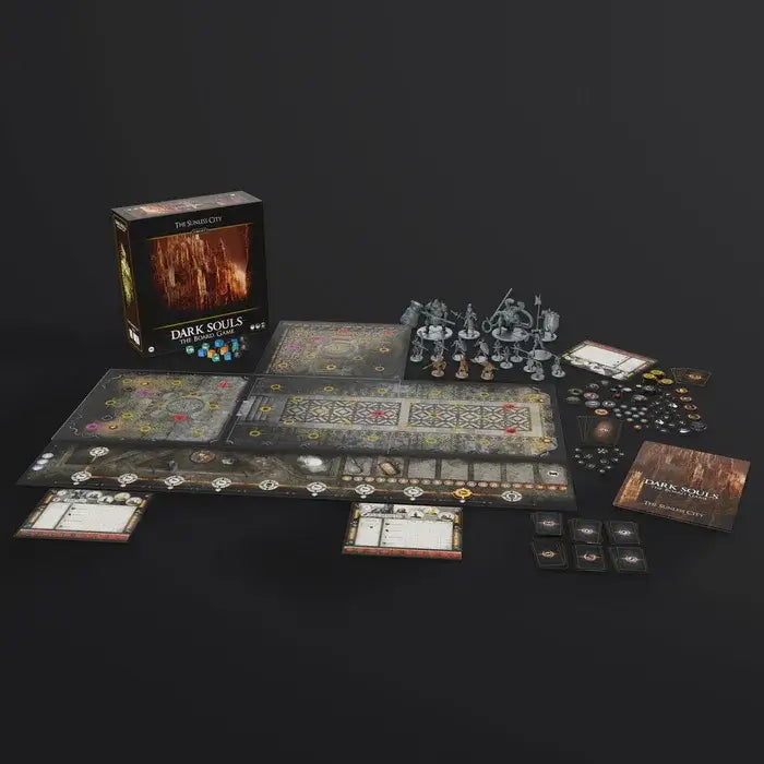 Dark Souls: The Board Game – The Sunless City Core Set | 1–3 Player Dungeon Crawler with Miniatures