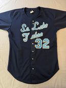 VTG South Lake Tahoe Baseball Jersey Made in USA Large