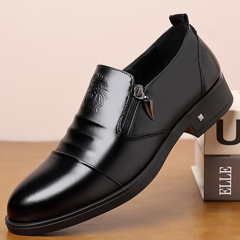 Men's High-Top Denim Business Shoes