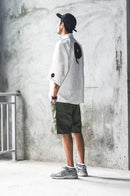 White Magatama Kimono Shirt
