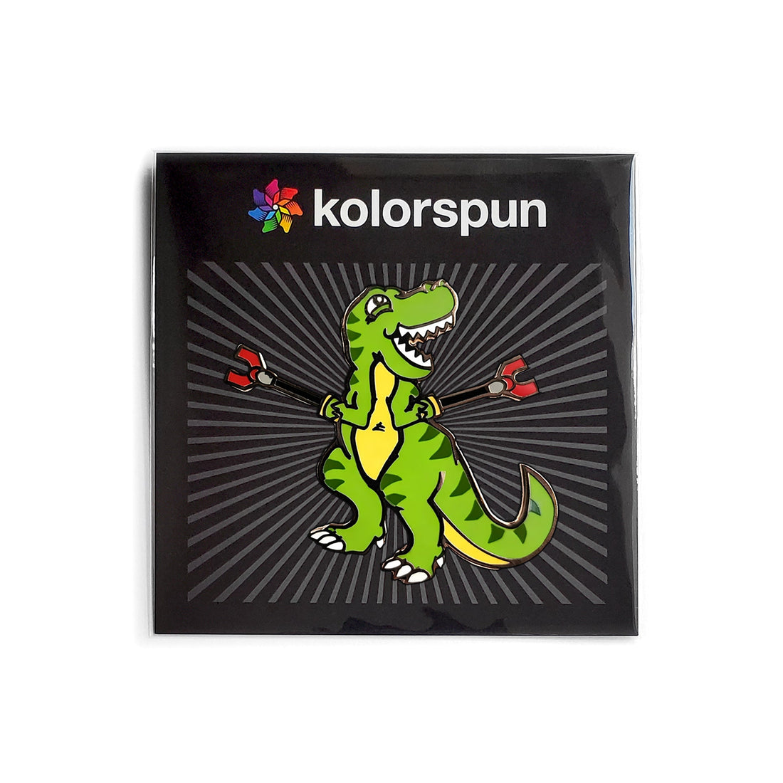 Unstoppable T-Rex Pin