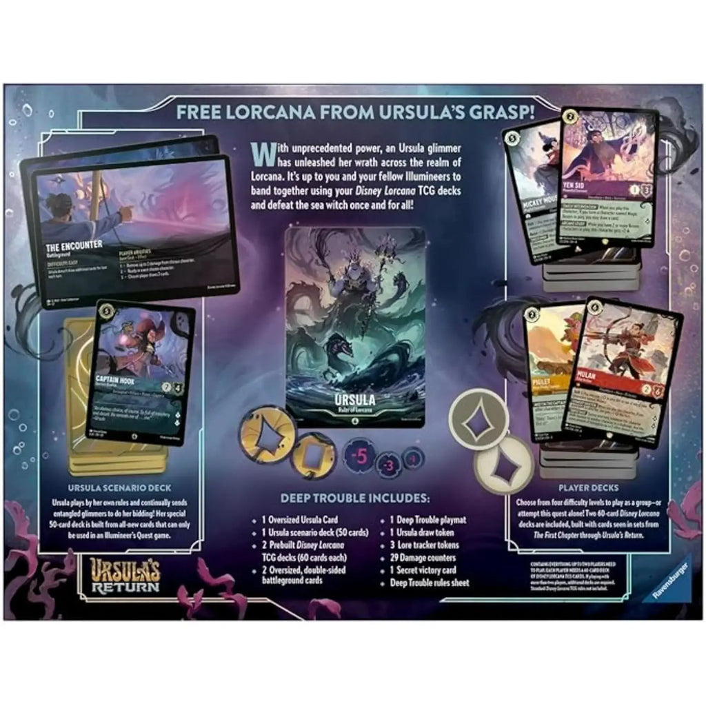 Disney Lorcana TCG: Ursula's Return - Illumineer`s Quest