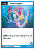Diving Goggles (BS2-047) R – Brave & Strong Equipment | Cookie Run TCG Rare Card