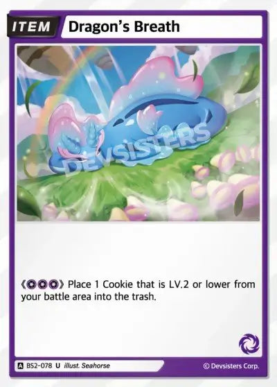 Dragon's Breath BS2-078 U | Uncommon Card