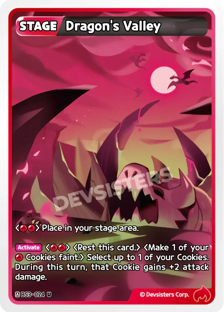 Dragon's Valley  BS3-024 U | Uncommon Card