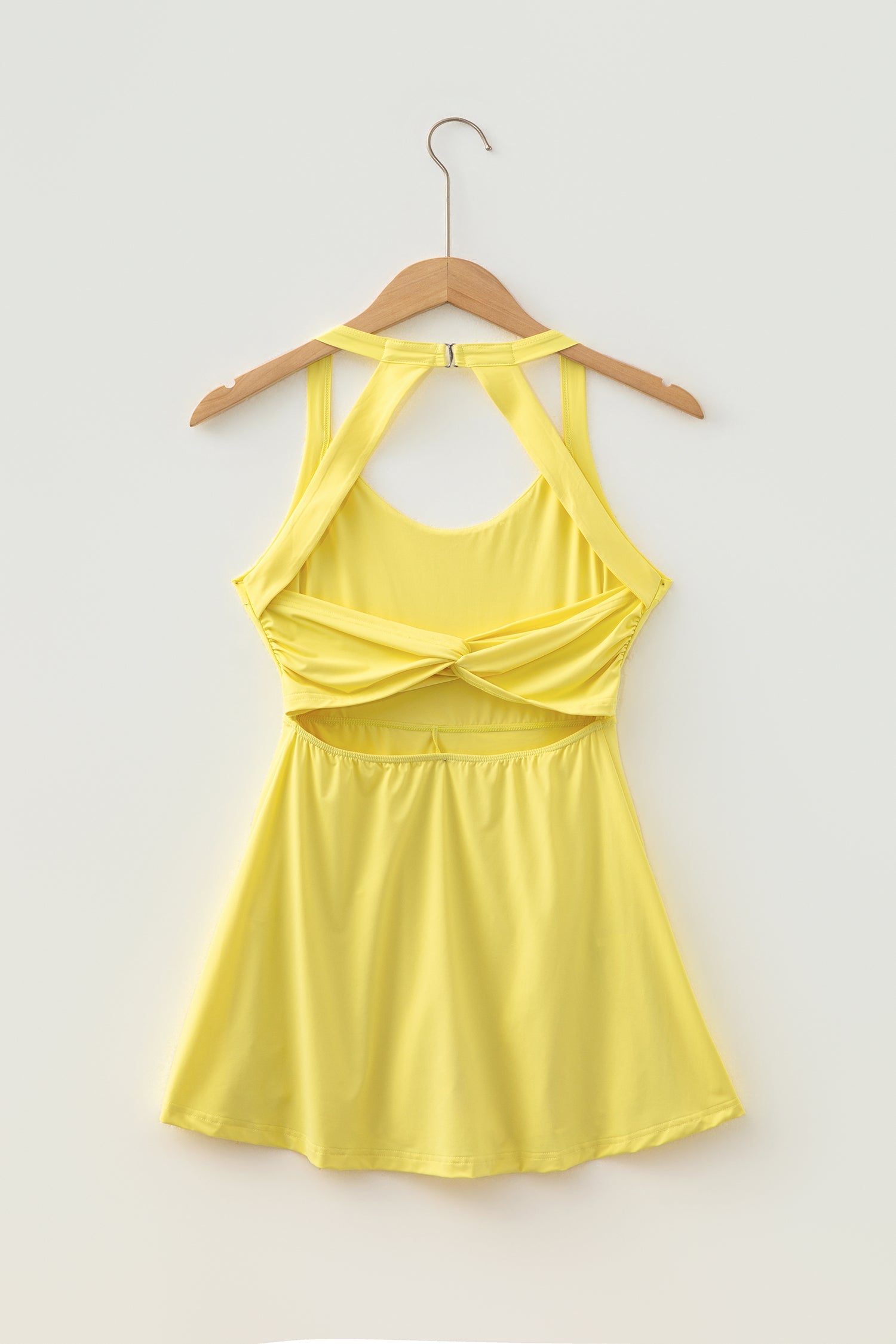 Back Cutout Active Mini Dress