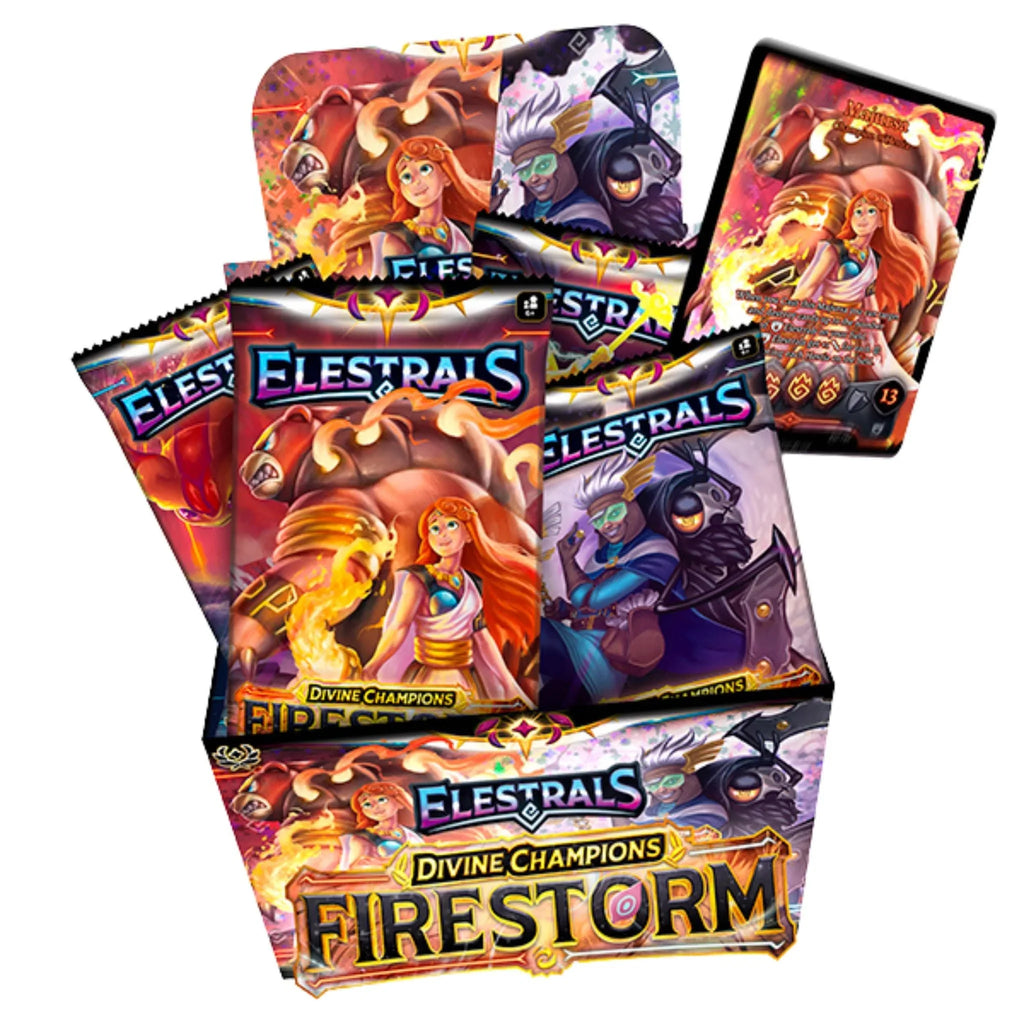 Elestrals: Firestorm: Booster Display