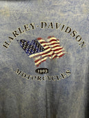 Patriots Harley Davidson T-shirt Daytona Beach Forida Tee XL