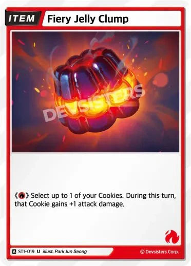 Fiery Jelly Clump ST1-019 U | Uncommon  Card