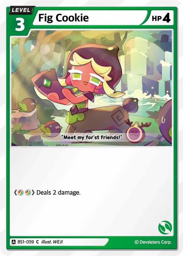 Fig Cookie BS1-059 C | Common Card