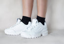 tittimitti 100% Organic Mercerized Cotton "Filo di Scozia" Women's Socks 1 Pair. Made in Italy