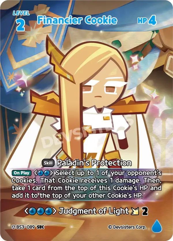 Financier Cookie BS3-089 SEC | Secret Card
