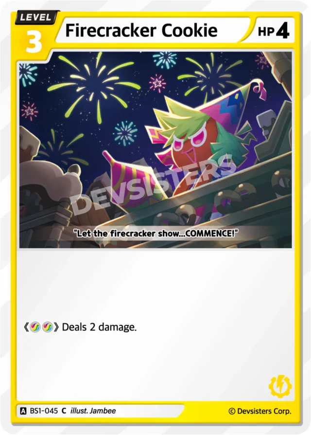 Firecracker Cookie BS1-045 C | Common Card
