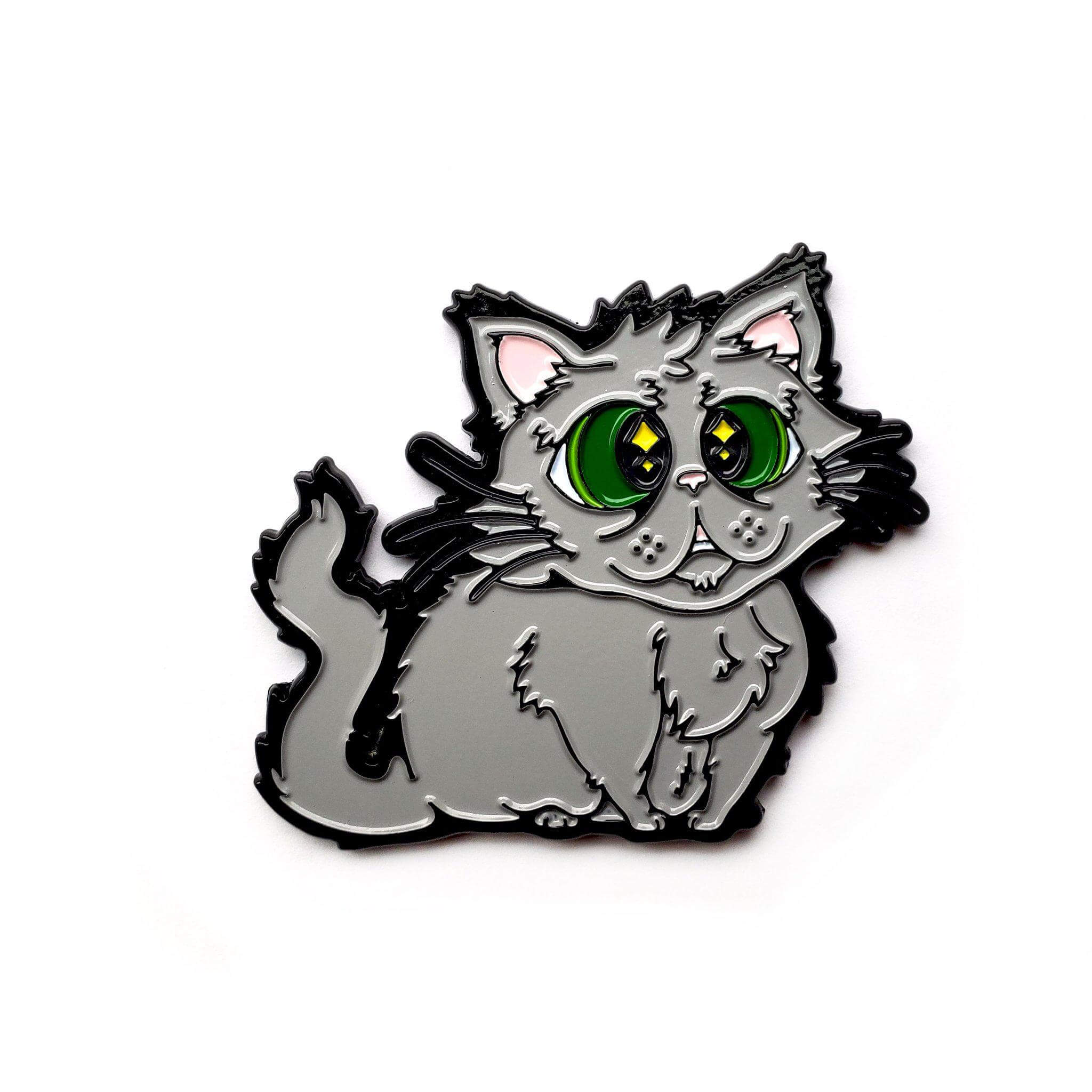 Floofy Kitty Pin