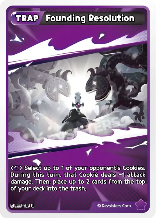 Founding Resolution BS3-118 U | Uncommon Card
