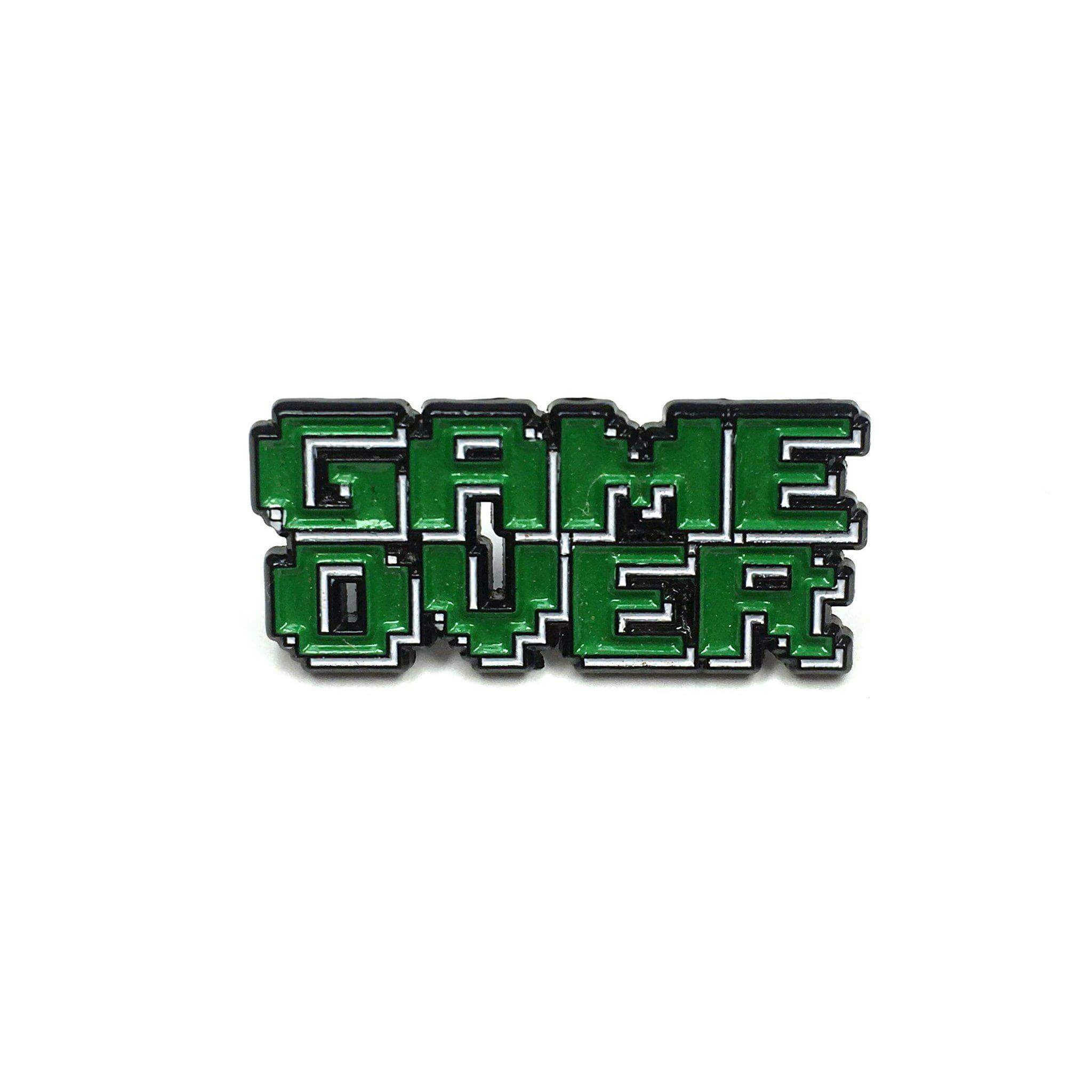 Game Over Pixel Pin