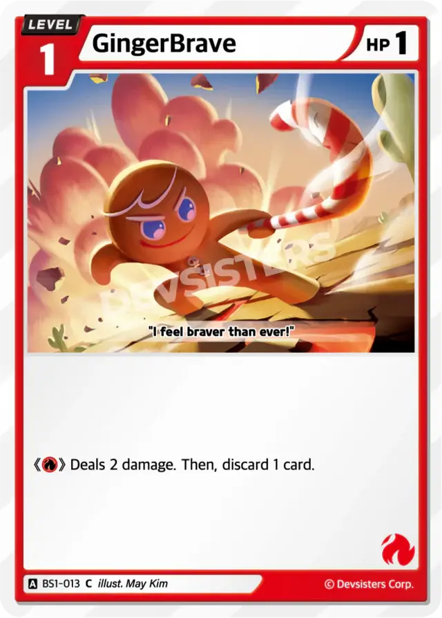Gingerbrave BS1-013 C | Common Card