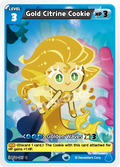Gold Citrine Cookie C | Common Card