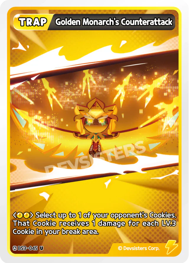 Golden Monarch's Counterattack BS3-045 U | Uncommon Card