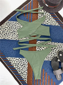 Halter Bikinis Set